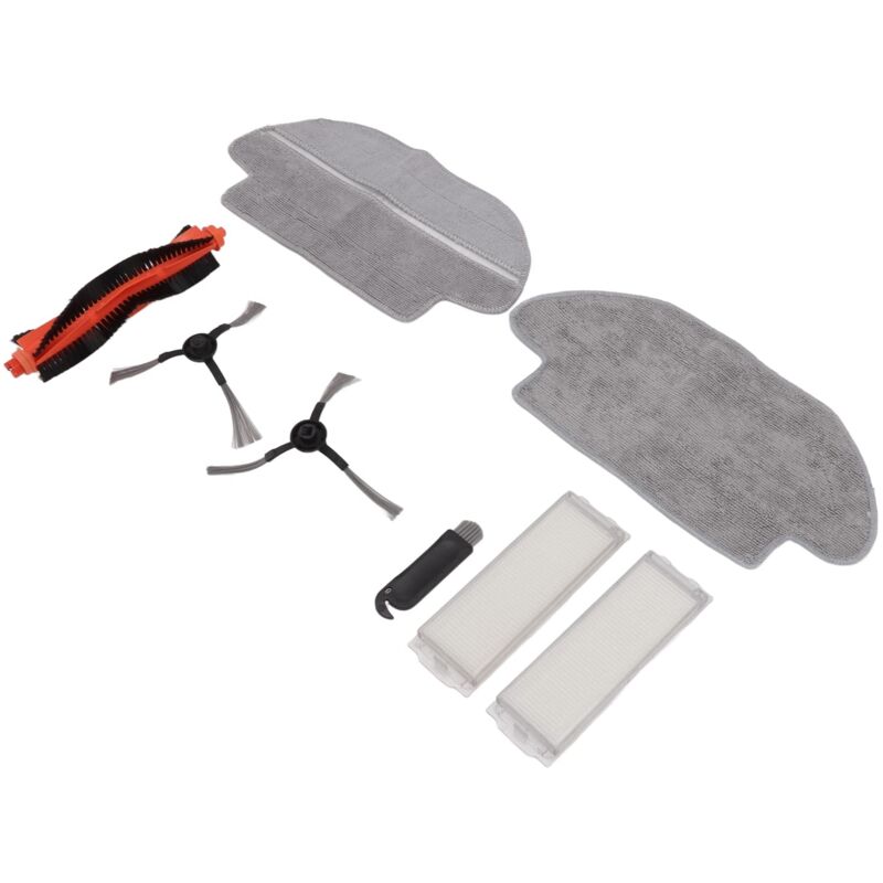 foto del prodotto zoternen kit spazzola principale a rullo con filtro per mocio e spazzola laterale per aspirapolvere tnfeeon m6 pro