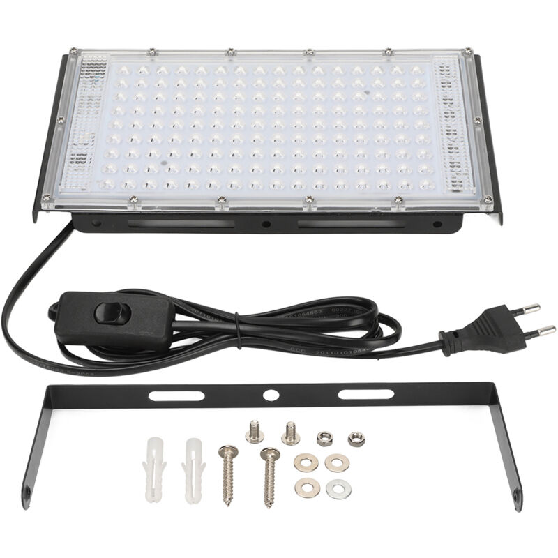 foto del prodotto zoternen lampade led per piante, led grow light, 200w led lampada per piante ip65 impermeabile 144 perline lampada risparmio energetico quantum