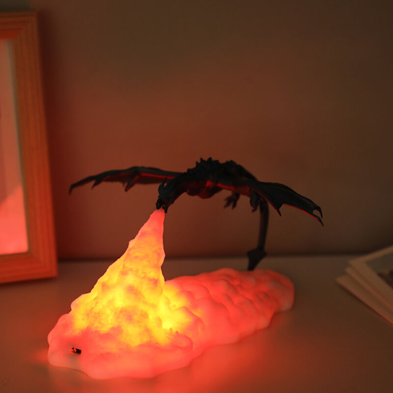 foto del prodotto zoternen luce notturna, lampada led ricaricabile a forma di drago volante, regalo per bambini, decorazioni per la casa e il soggiorno