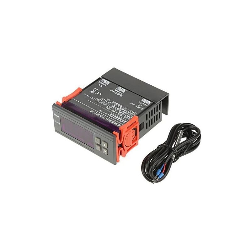 foto del prodotto zoternen mh1210a regolatore di temperatura digitale con sensore per alte e basse temperature 40 c a 120 c 
