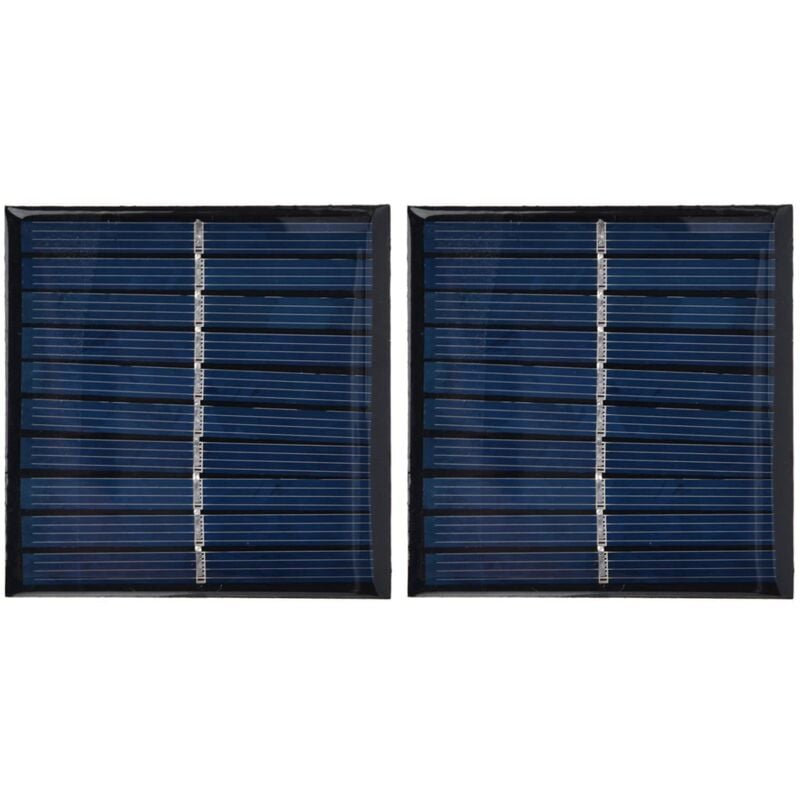 foto del prodotto zoternen mini pannelli solari da 0,7 w 5 v 0 140 ma, pannello solare 70 x 70 mm, cella solare incapsulata portatile per moduli solari a bassa