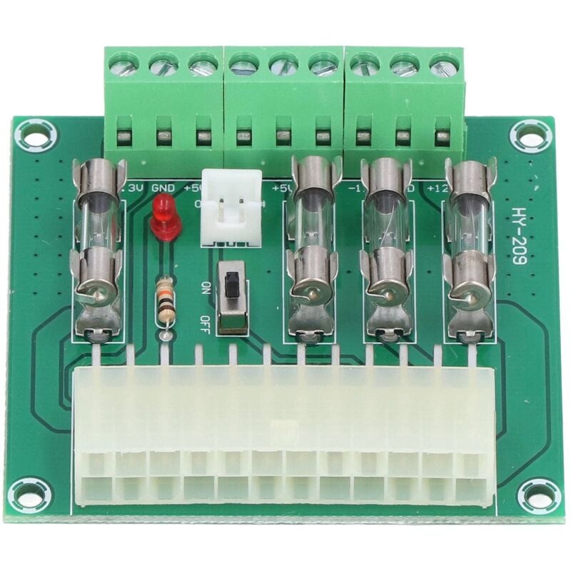 foto del prodotto zoternen modulo adattatore di alimentazione atx con interfaccia di ingresso 24pin 20pin scheda adattatore di alimentazione atx desktop per