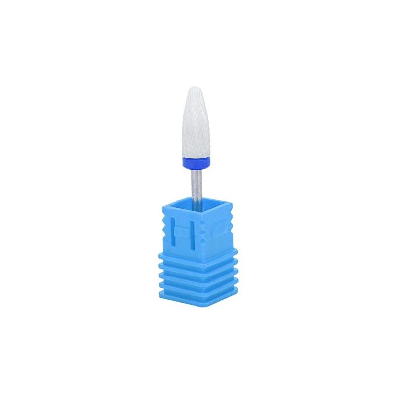 foto del prodotto zoternen pietra abrasiva per trapano per unghie, a forma di testa di mais, accessorio per smerigliatrice elettrica per intagliare e lucidare le