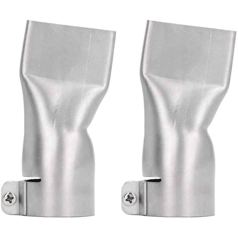 foto del prodotto zoternen pistola resistente al calore in acciaio inossidabile con ugello di saldatura a bocca larga piatta da 2 pezzi da 40 mm