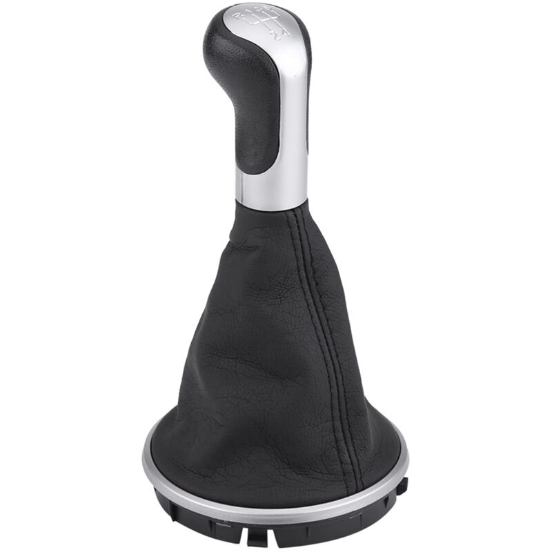 foto del prodotto zoternen pomello del cambio akozon, pomello del cambio, pomello del cambio a 5 velocit , copri cuffia a l per skoda fabia mk2 roomster 5j0711113f.