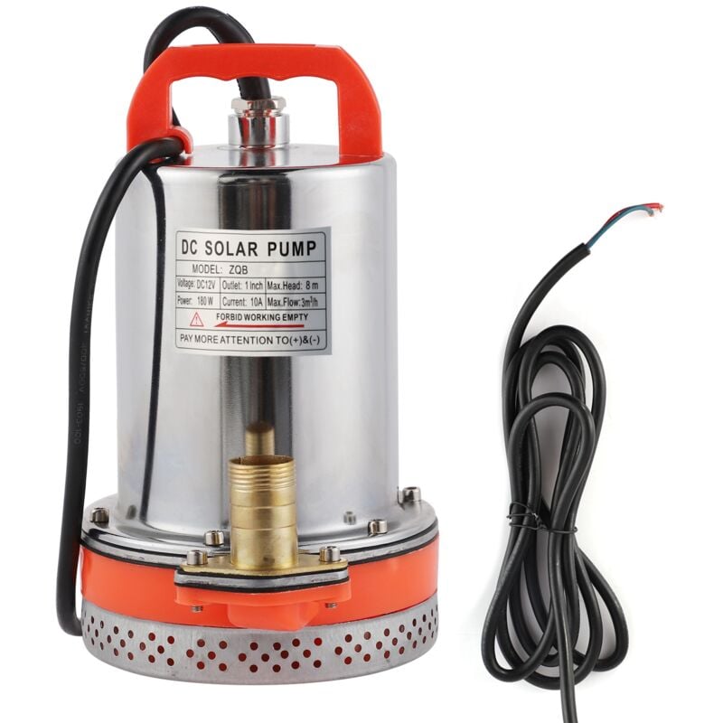 foto del prodotto zoternen pompa sommergibile batteria piccola piscina solare pulizia 8 metri cavo di sollevamento 2,1 metri cc