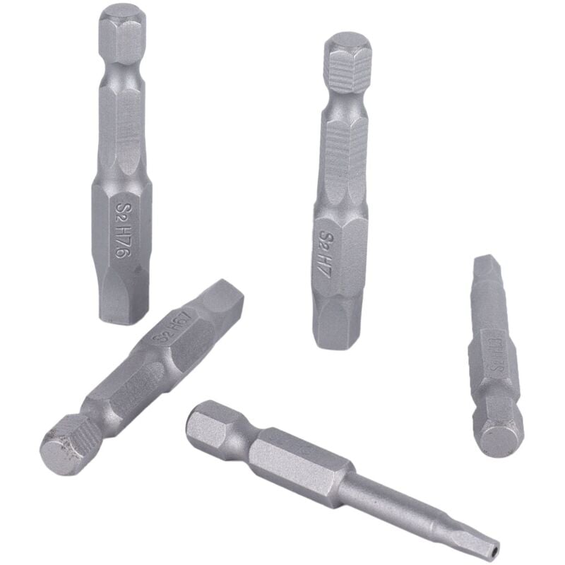 foto del prodotto zoternen punte magnetiche pentagonali s2 da 1 4 di pollice con impugnatura esagonale, set di punte per trapano per chiave magnetica, punte per