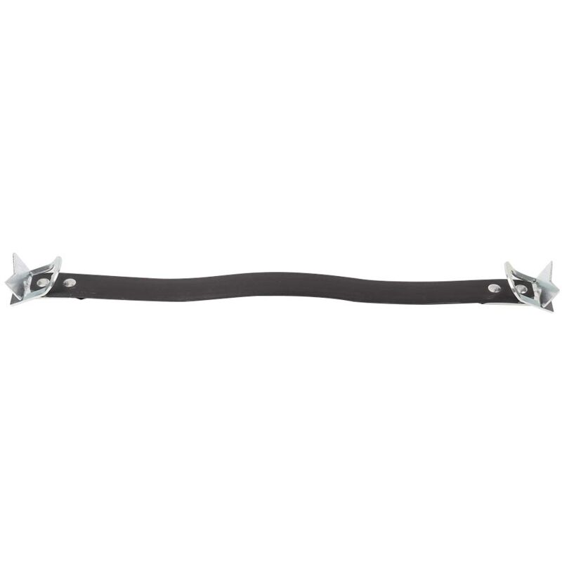 foto del prodotto zoternen pz. supporto per batteria, supporto per batteria per auto con cinghia di sollevamento laterale per impieghi gravosi in metallo nero