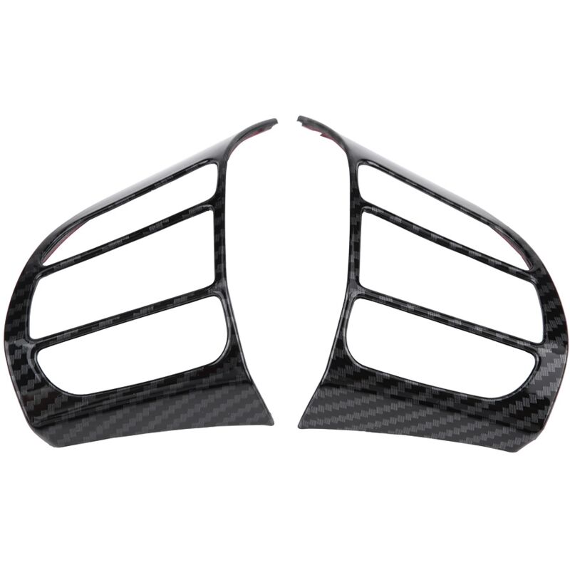 foto del prodotto zoternen rivestimento del telaio del coprivolante dell auto per hyundai encino kauai kona 2017 2020 suv fibra di carbonio 