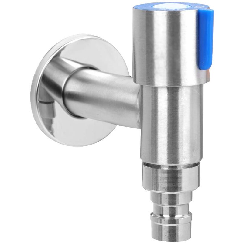 foto del prodotto zoternen rubinetto a parete g1 2 in acciaio inossidabile, rubinetto per lavanderia, rubinetto per acqua fredda, rubinetto per lavandino, rubinetto
