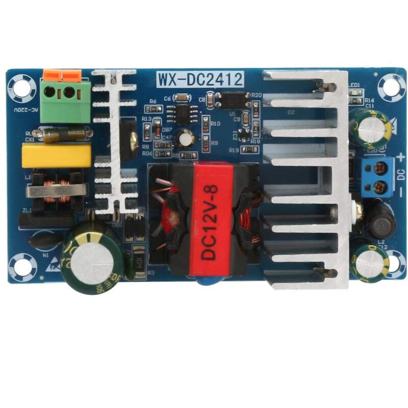 foto del prodotto zoternen scheda di alimentazione switching, modulo di alimentazione wx dc2412 12v 8a 100w scheda di alimentazione switching ac dc modulo di