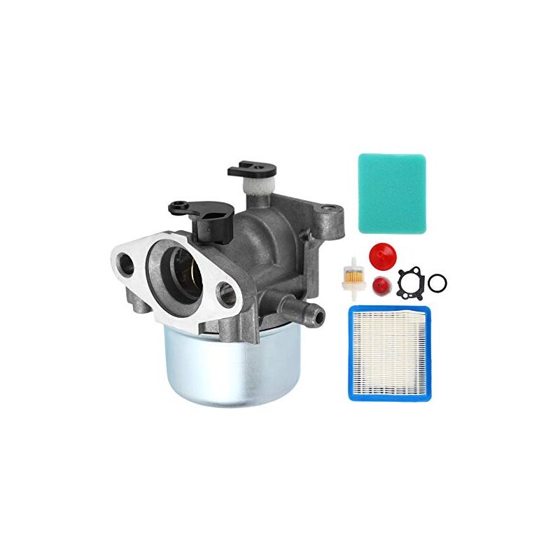 foto del prodotto zoternen set carburatore cikonielf, kit filtro aria carburatore in alluminio per tosaerba 675 190cc 799868