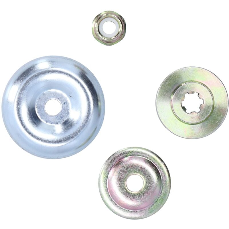 foto del prodotto zoternen set di adattatori per testine di taglio jerss, accessorio di protezione standard per tosaerba con piastra di pressione, utensili di ricambio