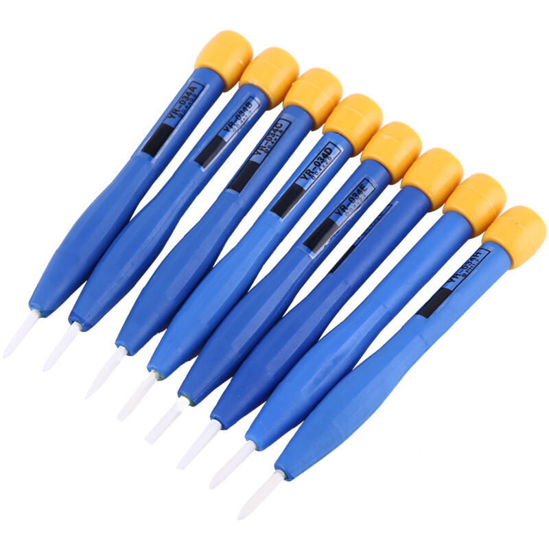 foto del prodotto zoternen set di cacciaviti cermamic, set antistatico tournevis plastique kit di strumenti di riparazione elettronica per laptop per la casa