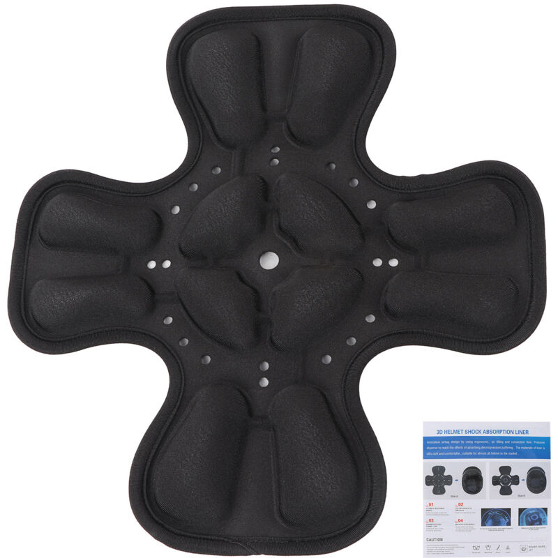 foto del prodotto zoternen set di imbottitura universale per casco protezione della testa a 360 tasca d aria 3d assorbimento degli urti