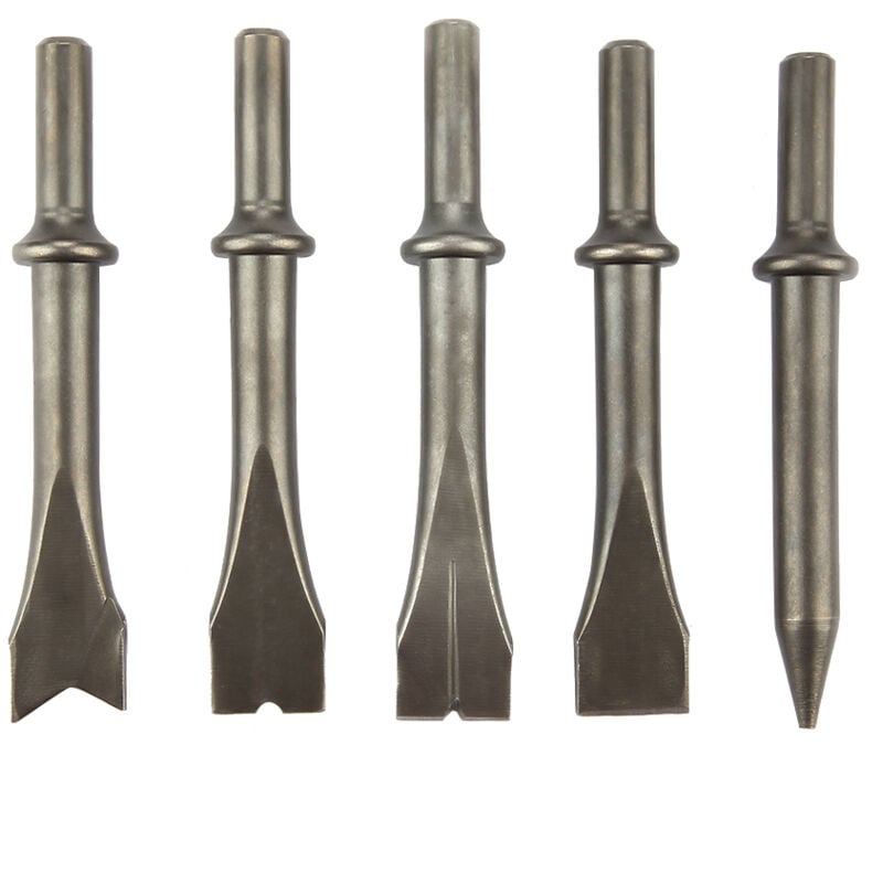 foto del prodotto zoternen set di scalpelli per martello pneumatico da 5 pezzi set di punte per martello pneumatico per martello pneumatico 150 190 250