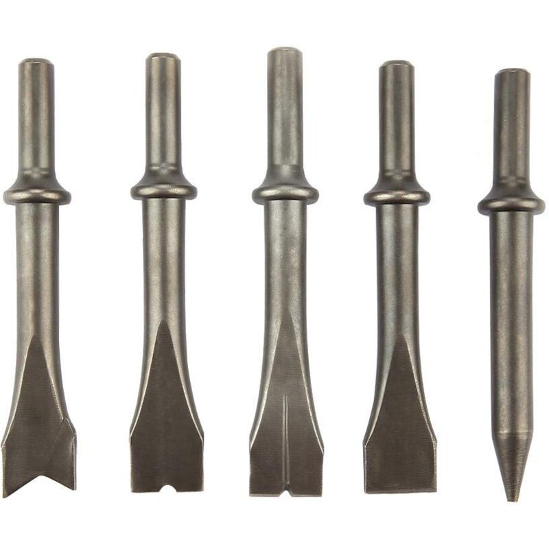 foto del prodotto zoternen set di scalpelli sds plus, 5 pezzi di scalpello per martello pneumatico, punta per martello pneumatico per martello pneumatico 150 190 250