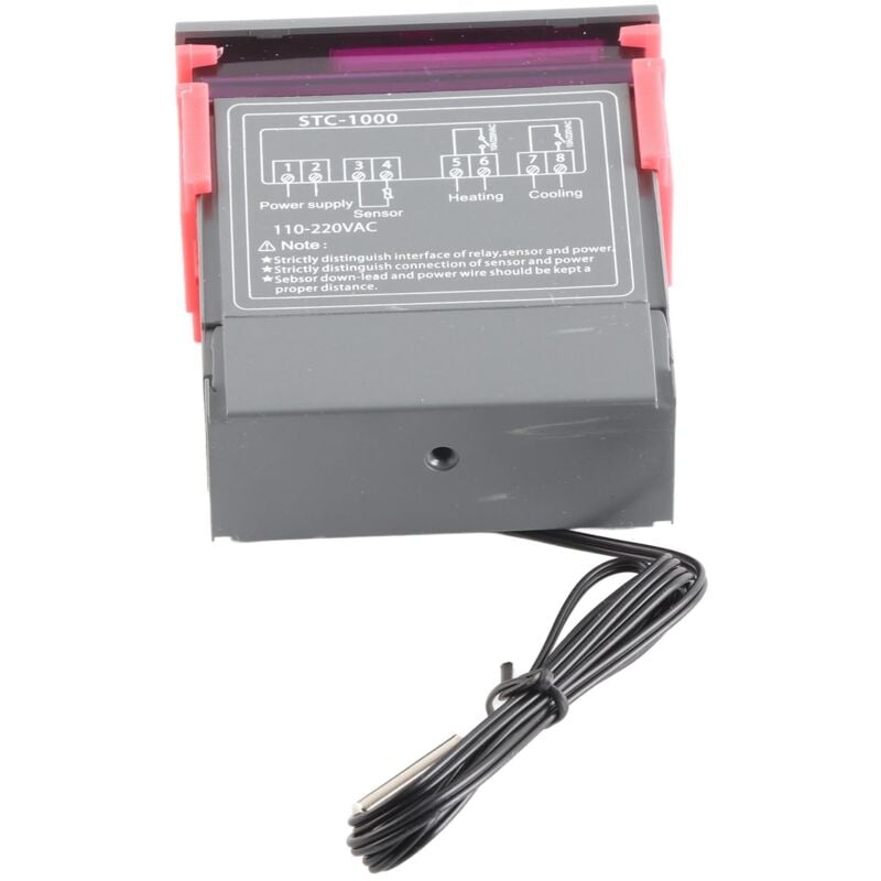 foto del prodotto zoternen stc 1000 regolatore di temperatura digitale per uso generale, termostato di raffreddamento e riscaldamento con sensore ntc per la