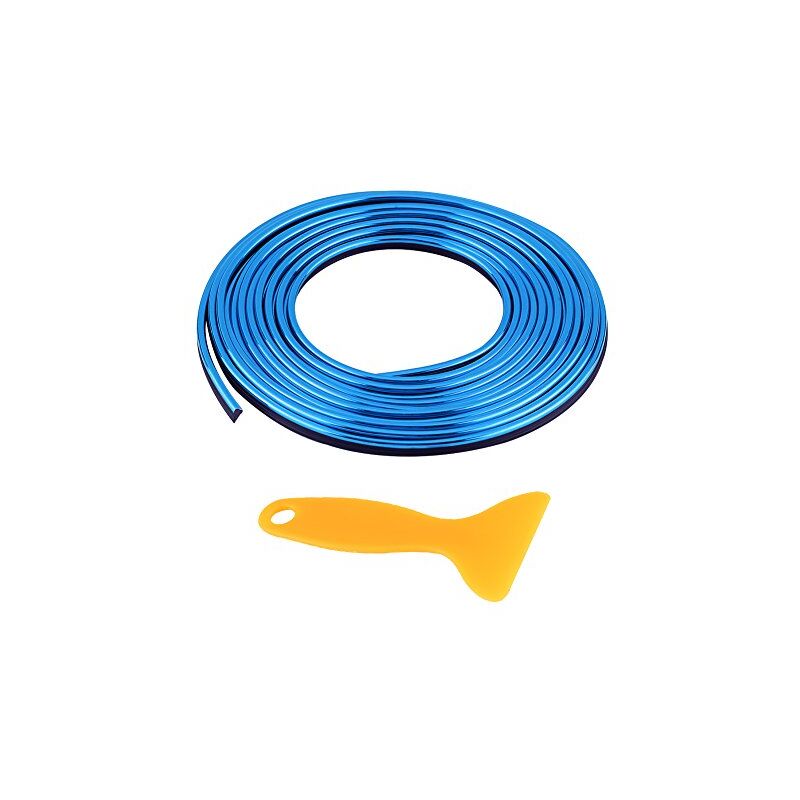 foto del prodotto zoternen strisce decorative per interni auto keenso da 5 m, per fessure nei pannelli interni dell auto blu 