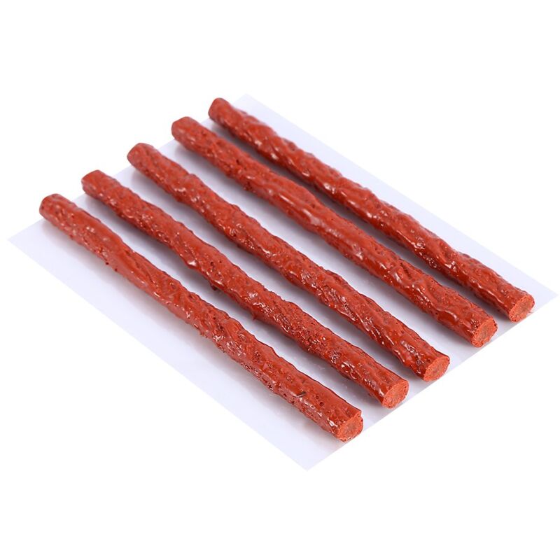foto del prodotto zoternen strisce di gomma per pneumatici, kit di riparazione per pneumatici tubeless qiilu da 50 pezzi per scooter, bicicletta, auto, moto