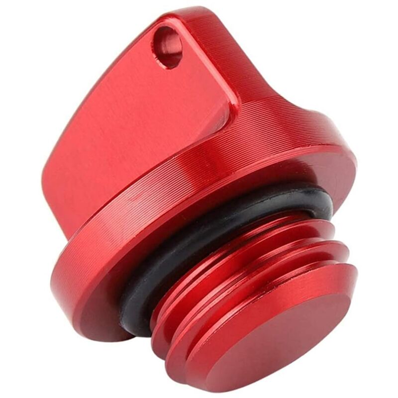 foto del prodotto zoternen tappo serbatoio olio in alluminio cnc rosso kimiss adatto per veicoli locali rosso 