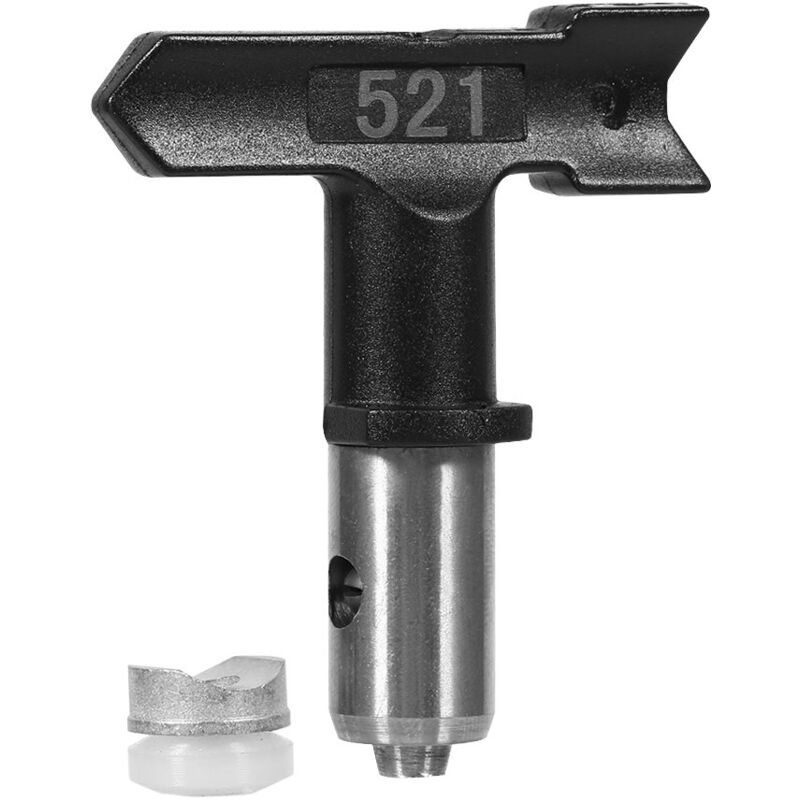 foto del prodotto zoternen ugello airless zerodis, punte nere per pistola a spruzzo airless, accessorio per ugello reversibile in acciaio al tungsteno per pistola a