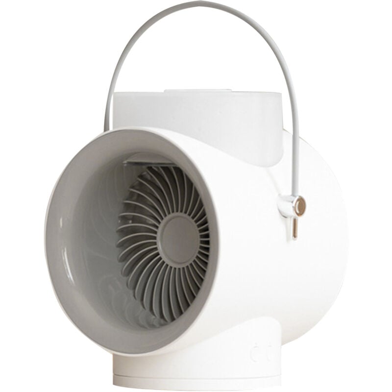 foto del prodotto zoternen ventilatore portatile nebulizzante usb ricaricabile ventilatore oscillante portatile 3 velocit del vento umidificatore aromaterapia luce