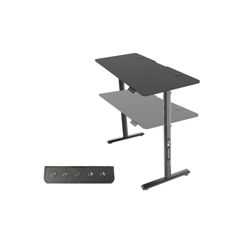 foto del prodotto zstyle scrivania tavolo porta pc computer ufficio design carbonio moderne salvaspazio mobile gaming desk etx per camera casa