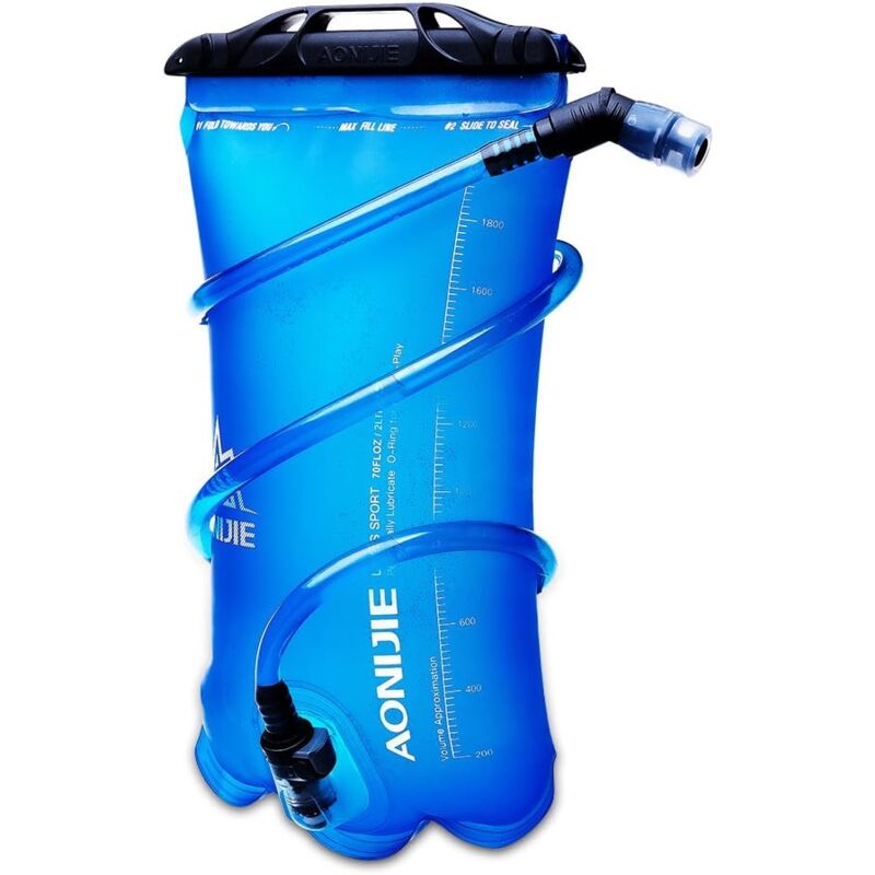 foto del prodotto zvd 1.5l bpa free hydration bladder water reservoir for cycling hiking camping backpack