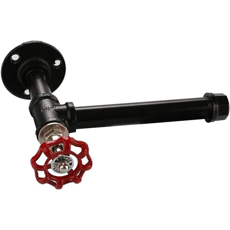 foto del prodotto zvd 1 piece urban industrial style iron wall mounted toilet paper holder