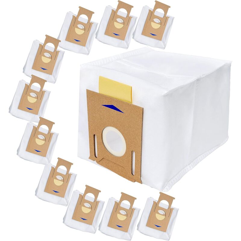 foto del prodotto zvd 10 pcs, vacuum cleaner bag for ecovacs deebot t8, t8 , t8 aivi t8 aivi , t8max, n8 , n8 pro , t9 , dx93 ddx96 robot sweeper accessories