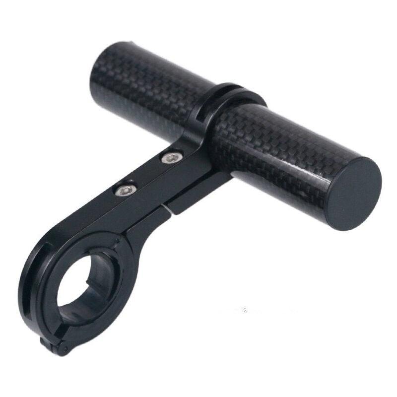 foto del prodotto zvd 10cm bike handlebar extension extension handlebar bracket single clamp extension mount bracket for bicycle led light, gps, phone, speedometer