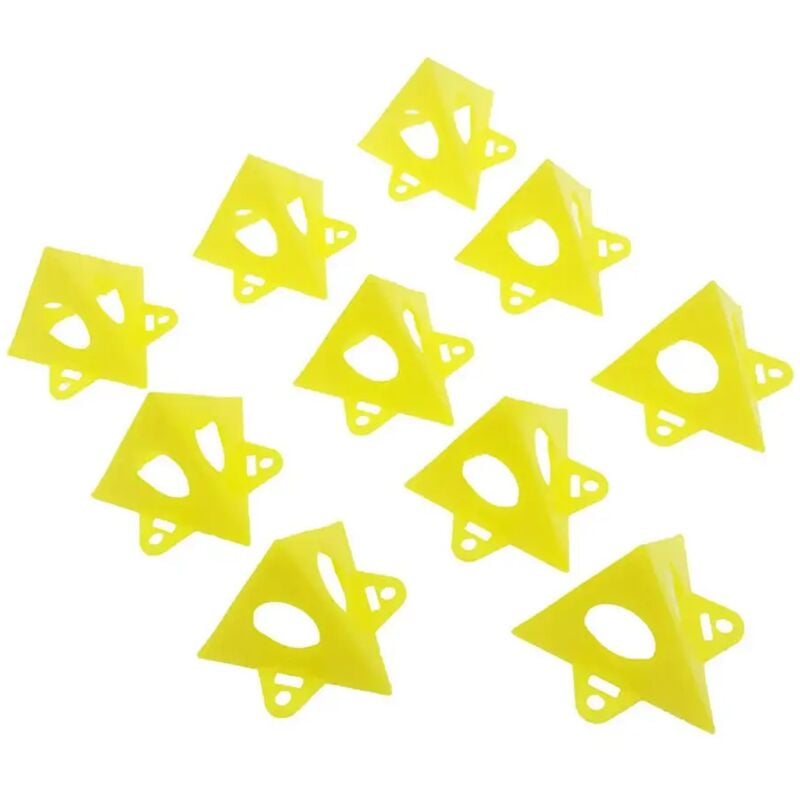 foto del prodotto zvd 10pcs mini triangular pyramids painting stand mini canvas stand for woodworking mini painter