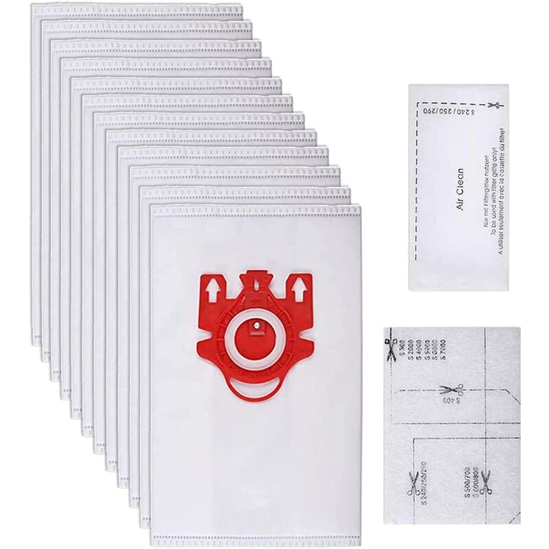 foto del prodotto zvd 12 miele f j m series hyclean 3d efficiency vacuum cleaner bags, bags for miele 9917710