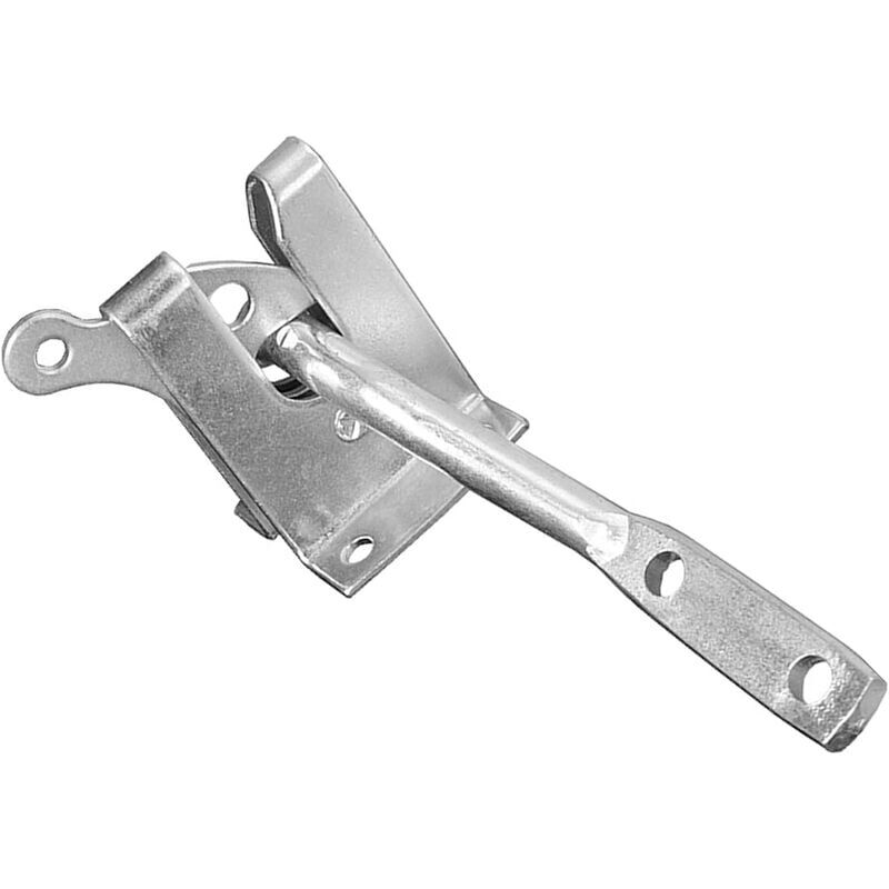 foto del prodotto zvd 2 pezzi serratura automatica per porta, serratura scorrevole universale, chiavistello, serratura per porta, accessori hardware per uso esterno