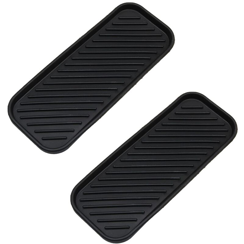 foto del prodotto zvd 2 pieces of sponge and soap dish, silicone kitchen sink holder, silicone with non slip drainage channel, suitable for bathroom storage tray