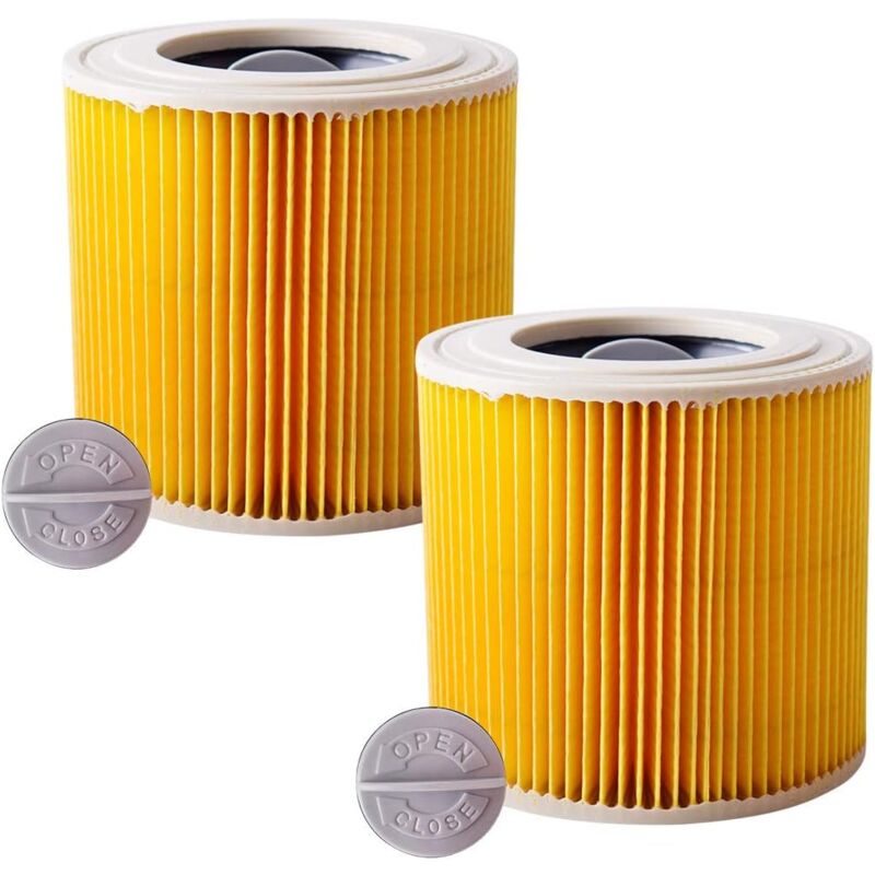 foto del prodotto zvd 2 replacement filter cartridges for k rcher wd2 wd3 wd3p karcher water and dust filter