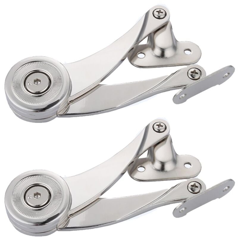 foto del prodotto zvd 2 x furniture door lift support hinges, multiple opening angles, with hex key
