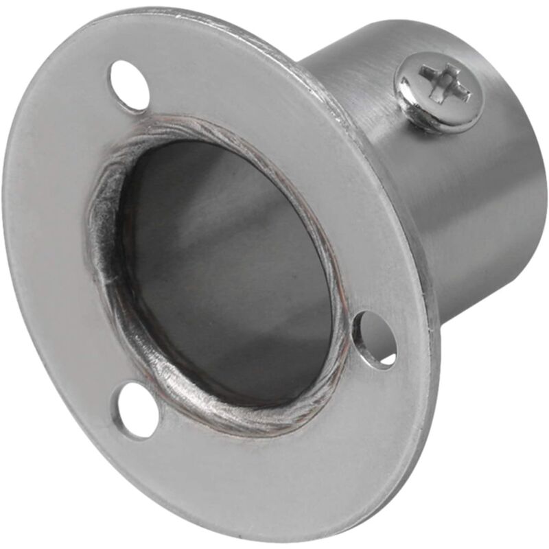 foto del prodotto zvd 22mm stainless steel pipe socket flange holder mounting bracket hardware pack of 2
