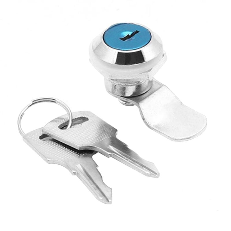 foto del prodotto zvd 2pcs lock ms403 mailbox metal cabinet door replacements single point security with 2 keys for wood glass iron leaf locks