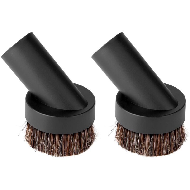 foto del prodotto zvd 2pcs soft bristle brush round brush universal vacuum brush vacuum dust brush
