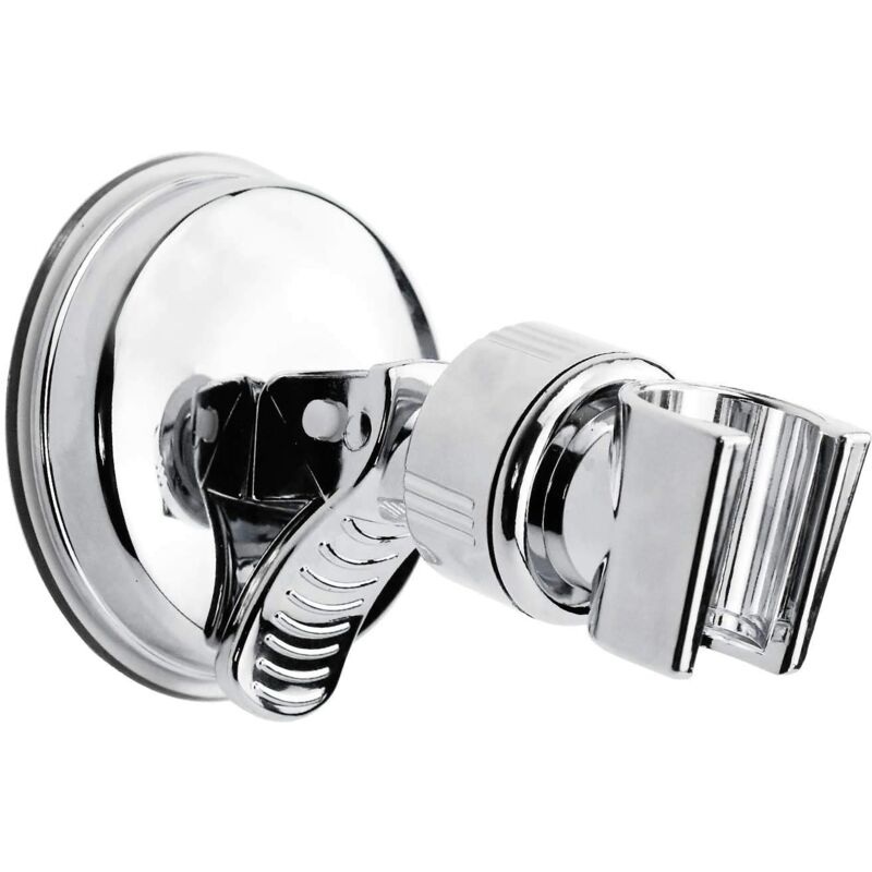 foto del prodotto zvd 360 swivel shower holder, suction cup adjustable no drill shower holder for bathroom shower head fixing accessories