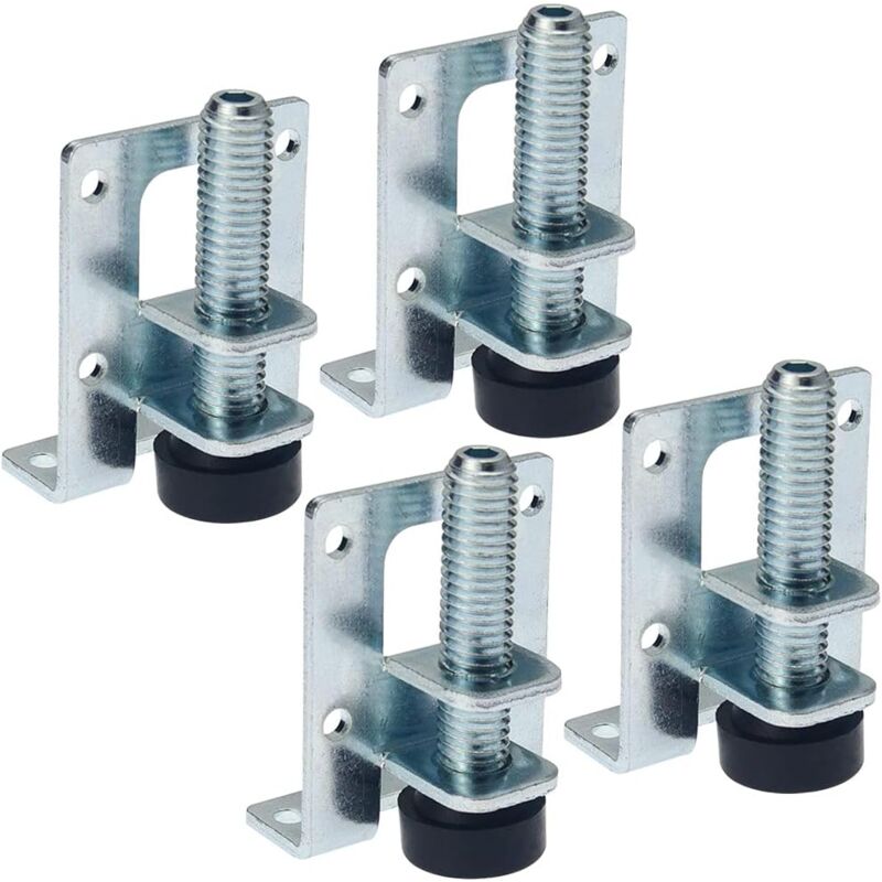 foto del prodotto zvd 4 pieces furniture leveling feet adjustable feet for furniture, tables, cabinets, workbenches