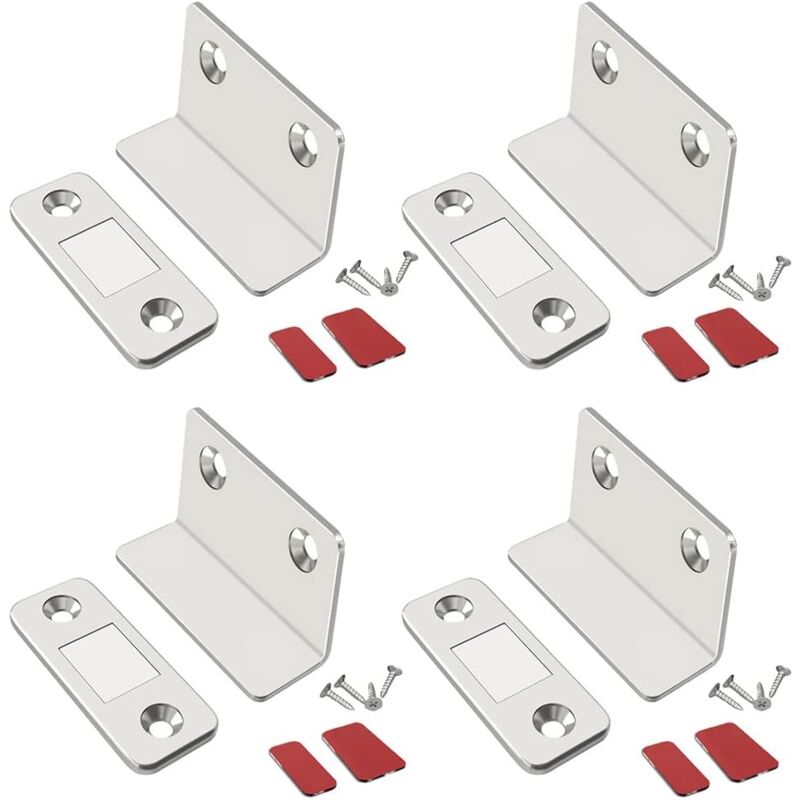foto del prodotto zvd 4pcs magnetic cabinet door magnet thin magnetic velcro cabinet door