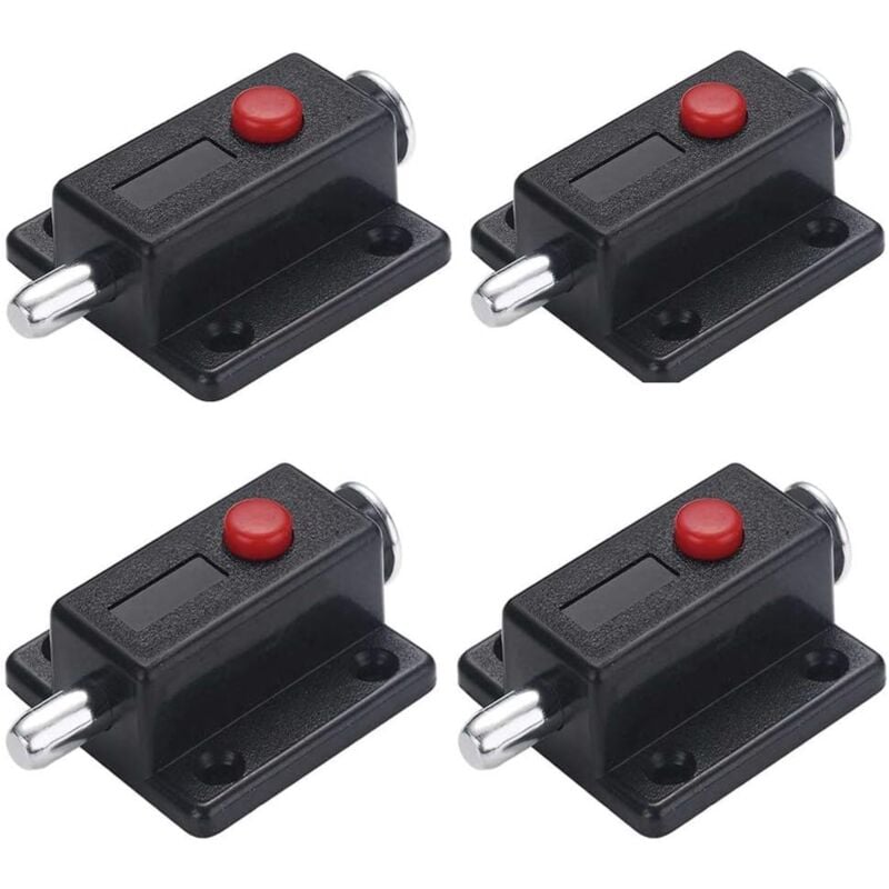 foto del prodotto zvd 4pcs spring window cabinet knob automatic door latch lock furniture cabinet drawer door latch with spring knob