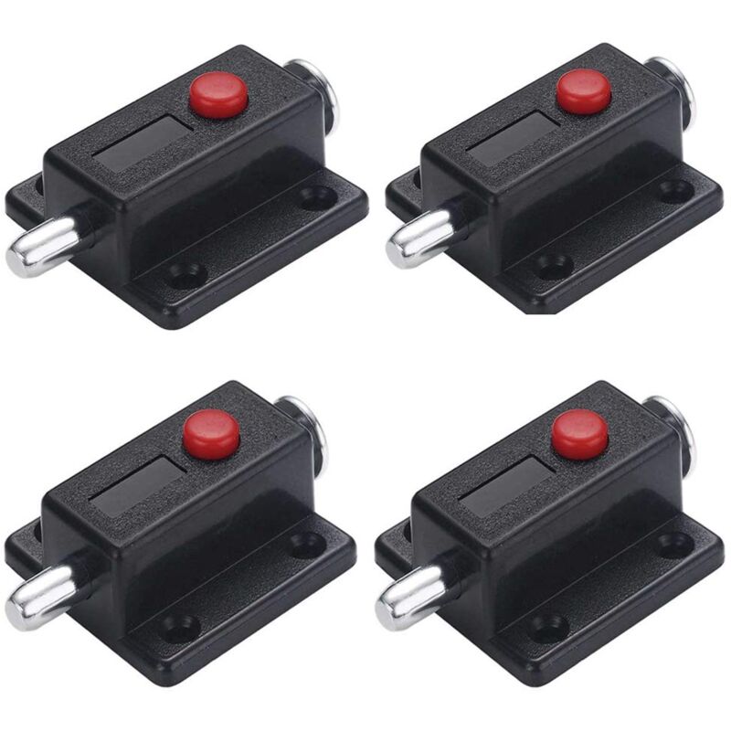 foto del prodotto zvd 4pcs spring window cabinet knob automatic door latch lock furniture cabinet drawer door latch with spring knob