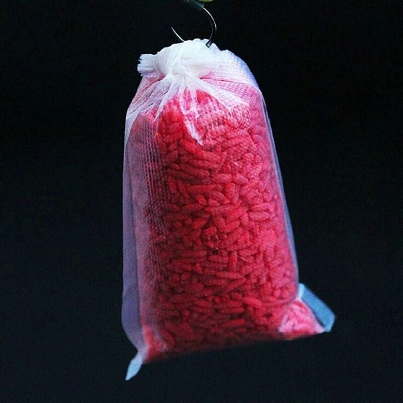 foto del prodotto zvd 50 pack carp fishing bag, pva, water soluble, solid bait rig, carp fishing tackle, fishing accessories 10x15cm 