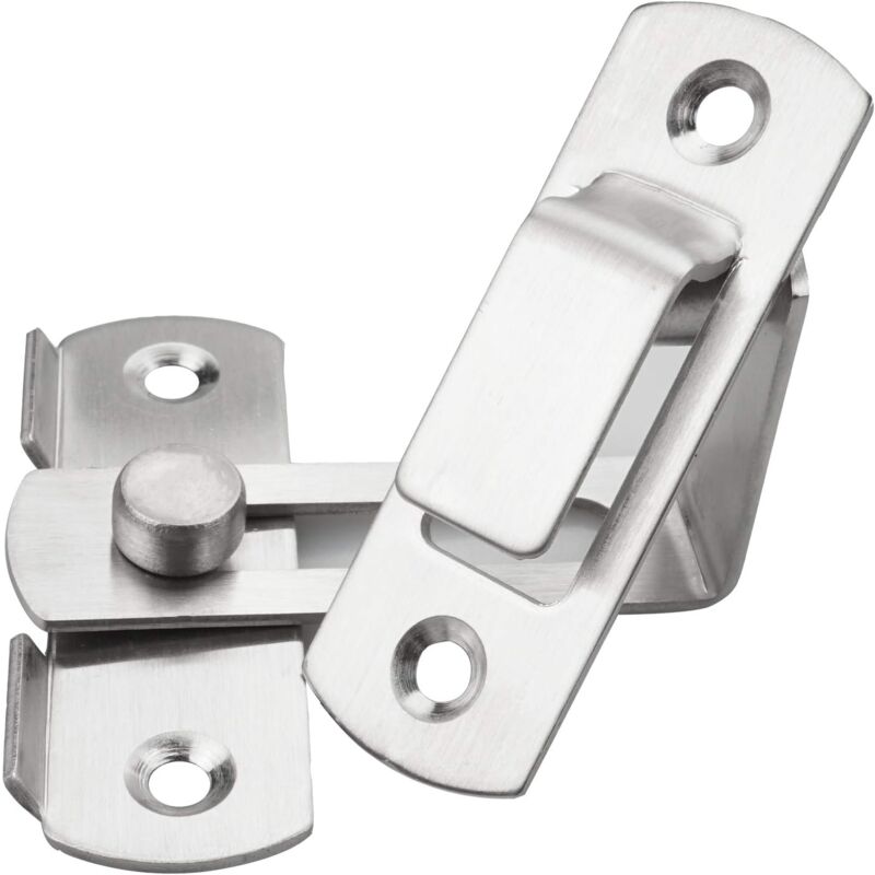 foto del prodotto zvd 90 degree door hook latch, 3 stainless steel door lock and security door lock, with sliding door lock and window lock