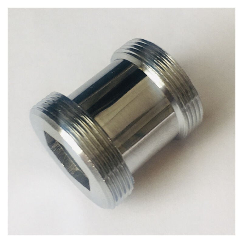 foto del prodotto zvd adattatore per rubinetto in ottone da 2 pezzi, connettore aeratore per rubinetto maschio maschio npt da 22 mm per purificatore d acqua del