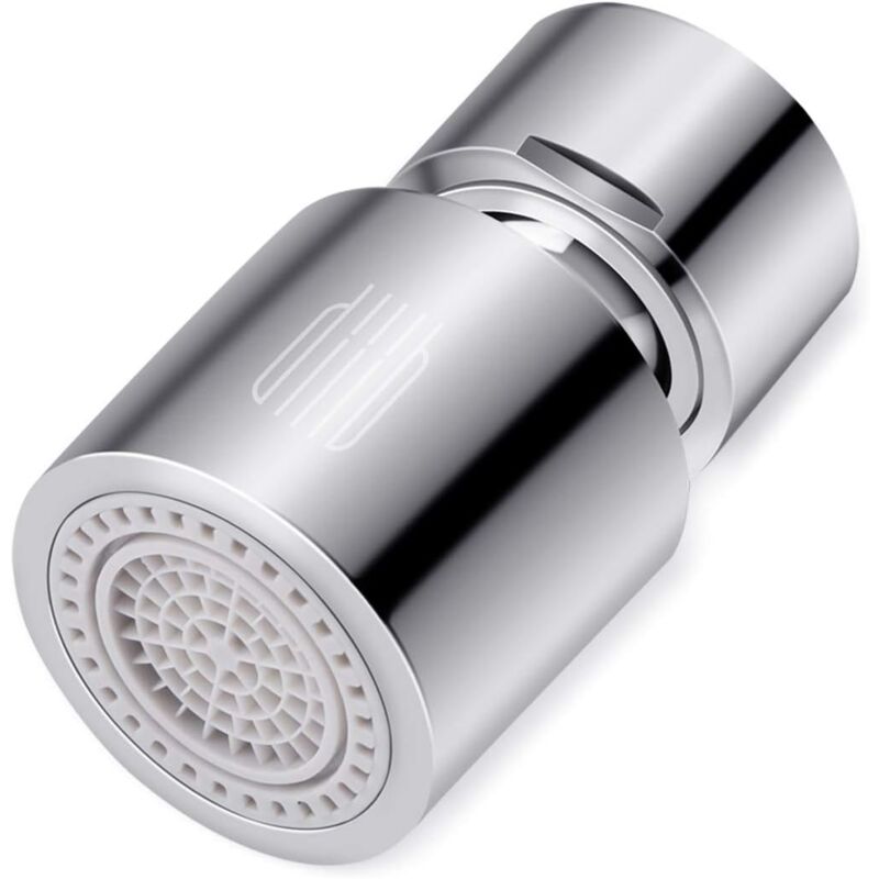 foto del prodotto zvd aeratore per rubinetto, rubinetto con filtro a gorgogliatore girevole a 360 con 2 modalit di spruzzo, accessori anticalcare anti schizzo per